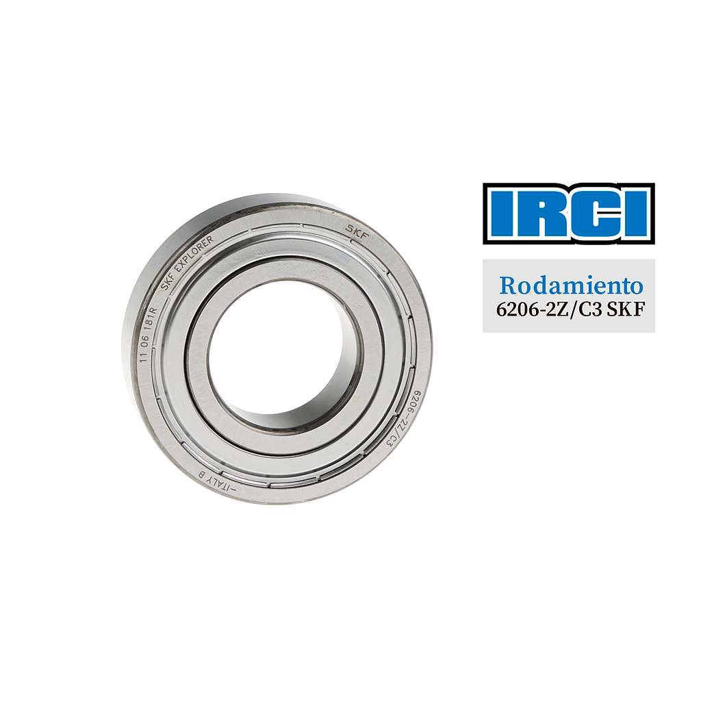 RODAMIENTO 6206-2Z/C3 SKF