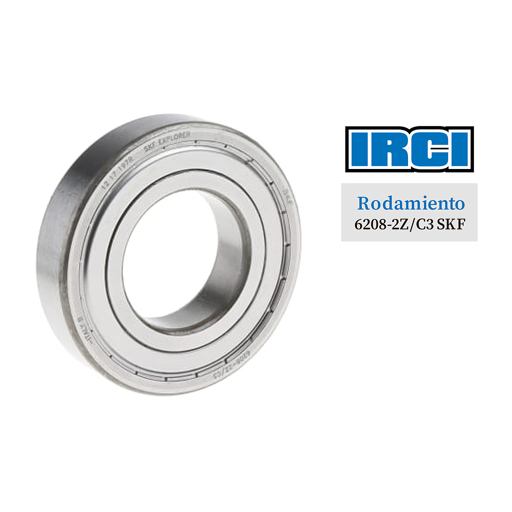 RODAMIENTO 6208-2Z/C3 SKF