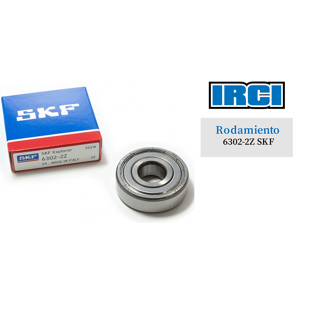 RODAMIENTO 6302-2Z SKF