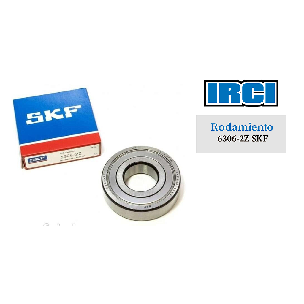 RODAMIENTO 6306-2Z SKF