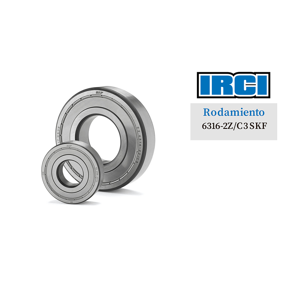 RODAMIENTO 6316-2Z/C3 SKF