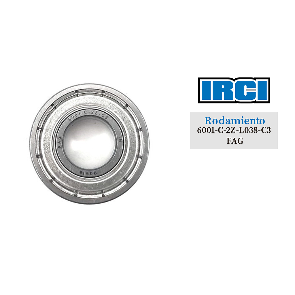 RODAMIENTO 6001-C-2Z-L038-C3 FAG