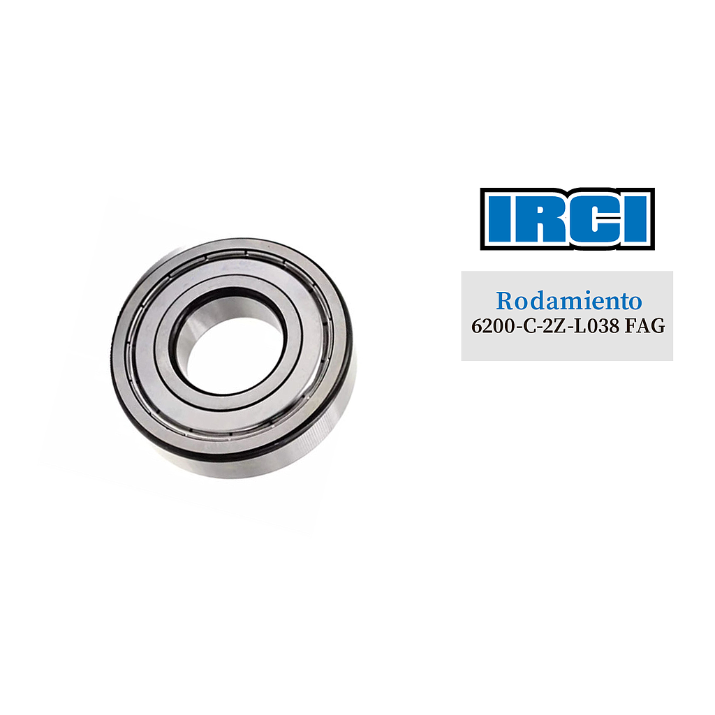 RODAMIENTO 6200-C-2Z-L038 FAG