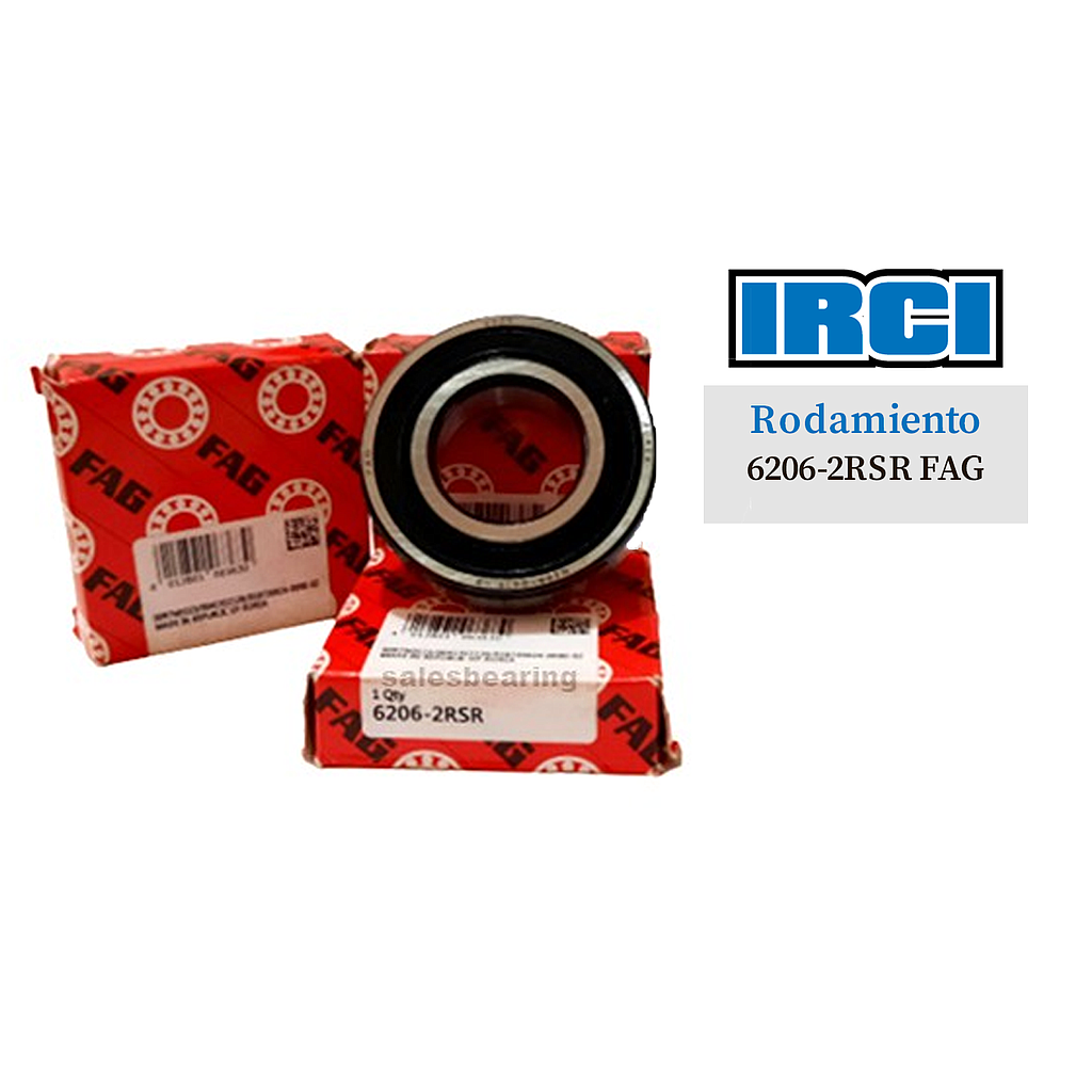 RODAMIENTO 6206-2RSR-L038 FAG