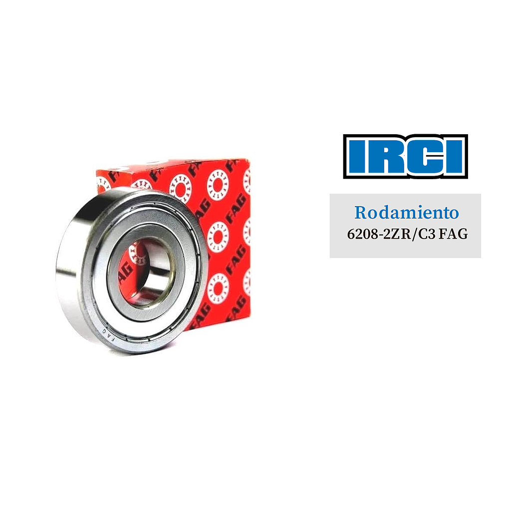 RODAMIENTO 6208-2Z-C3 FAG