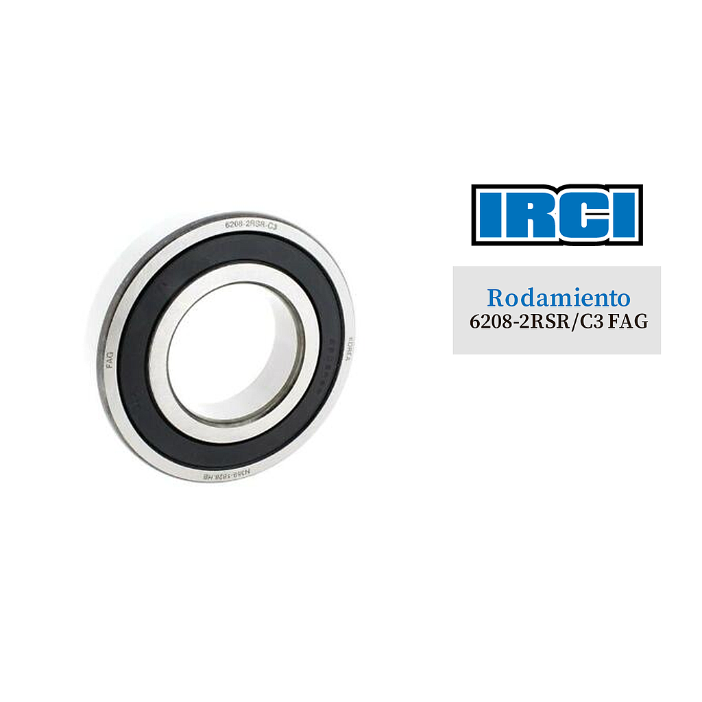 RODAMIENTO 6208-2RSR/C3 FAG