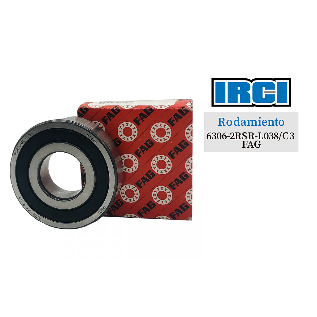 RODAMIENTO 6306-2RSR-L038-C3 FAG