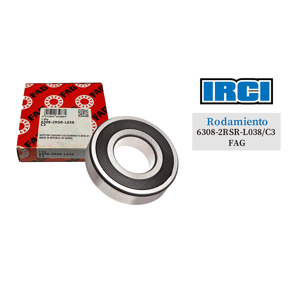 RODAMIENTO 6308-2RSR-L038-C3 FAG