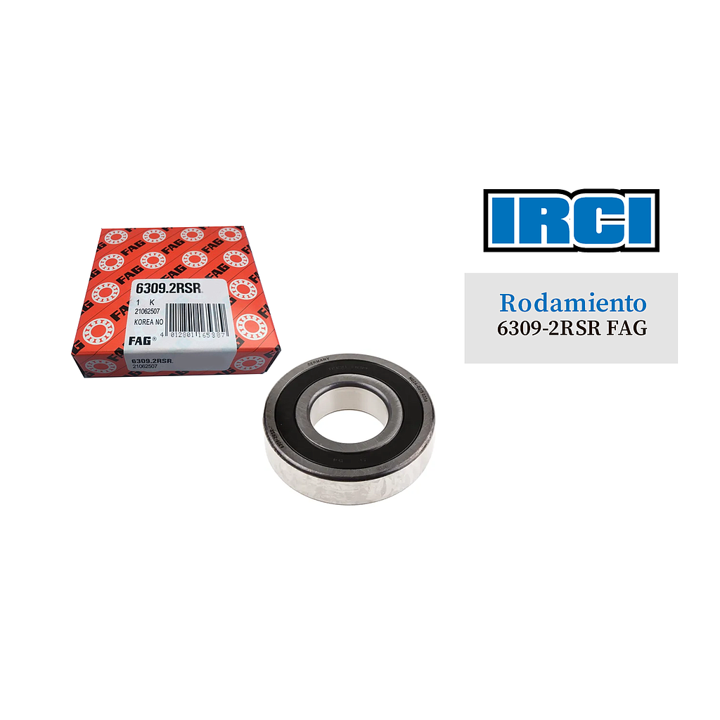 RODAMIENTO 6309-2RSR FAG