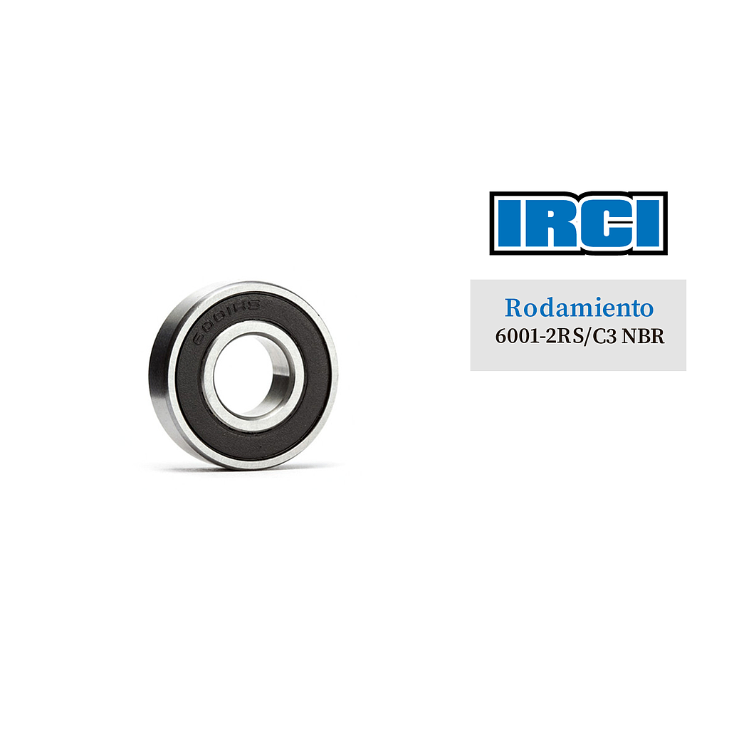 RODAMIENTO 6001-2RS/C3 NBR