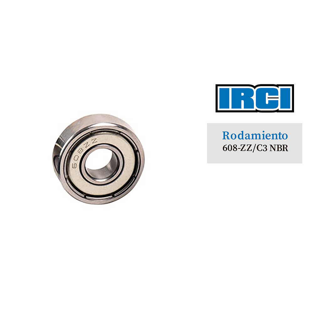 RODAMIENTO 608-ZZ/C3 NBR