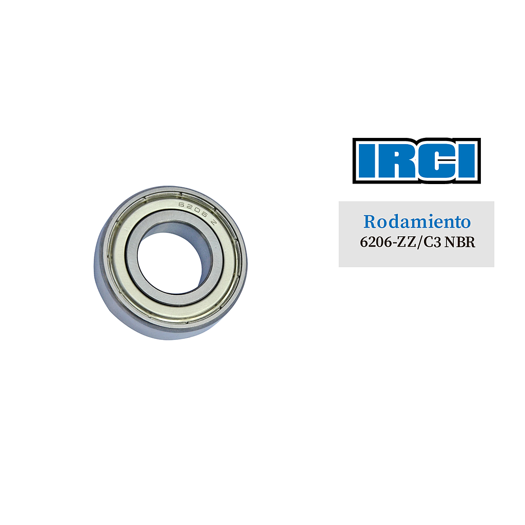 RODAMIENTO 6206-ZZ/C3 NBR