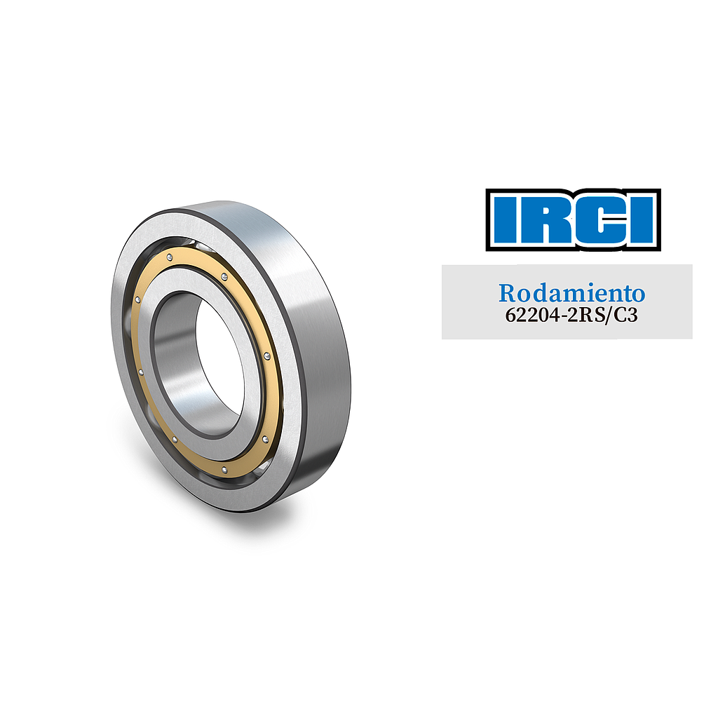 RODAMIENTO 62204-2RS/C3 SKF